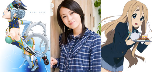 Minako Kotobuki: Tsumugi Kotobuki (K-ON!) и Blue Rose (Tiger & Bunny)