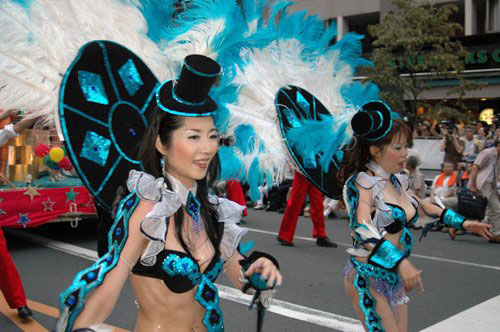 Ежегодный 27-й фестиваль бразильской самбы в Токио